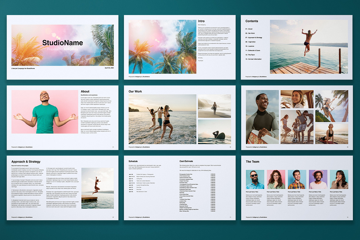 Chroma 1.0 Creative Pitch Template, a Presentation Template by Good Creative Studio (Photo 2 of 7)