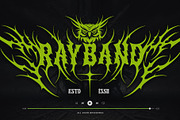 Kramash Typeface, a Blackletter Font by alit design (Thumbnail 5 of 20)
