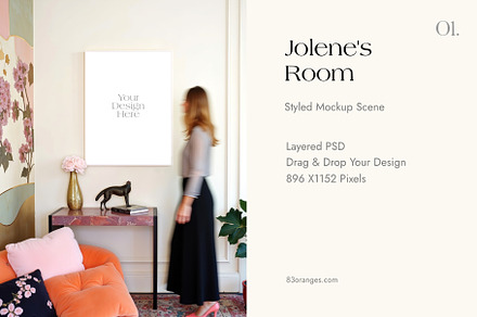 Styled Art Print Mockup 01