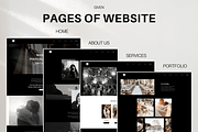 Wix Website Template - Photographer, a Wix Template by Evara Creative Agency (Thumbnail 4 of 7)