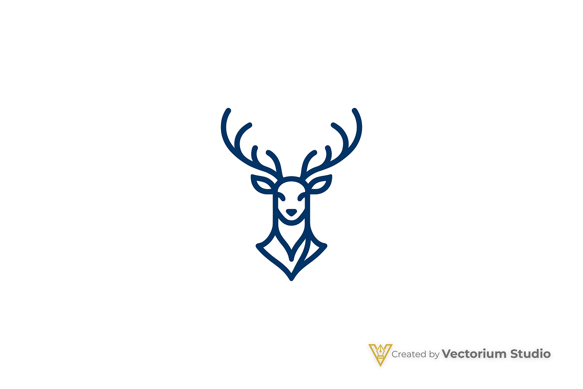 Minimal Deer Modern Logo, a Branding & Logo Template by Vectorium Studio (Photo 5 of 12)