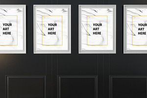 Set Of 4 Mockups Frame