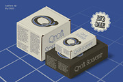 Golften 3D, a Serif Font by Craft Supply Co. (Thumbnail 2 of 8)