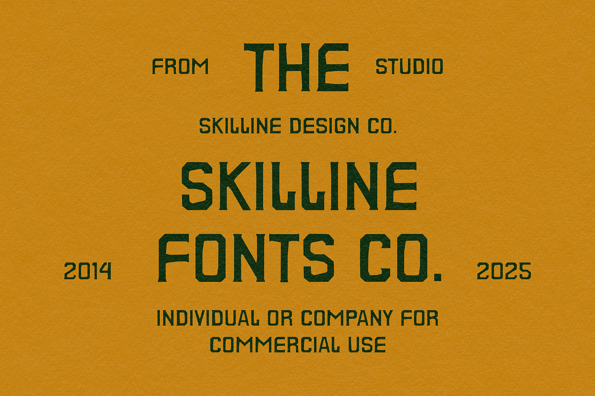 SFC City Champs, a Slab Serif Font by Skilline Supply Co. (Photo 8 of 8)