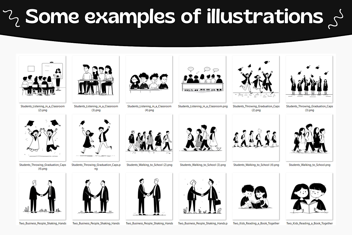 510 Notion Style Education Pack, an Education Illustration by DaisyStudio (Photo 7 of 10)