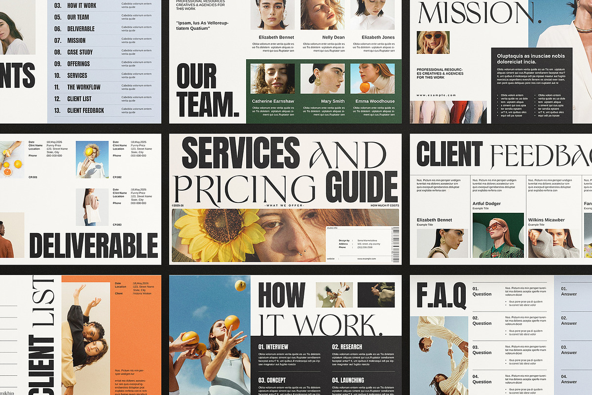Services & Pricing Guide Presentation preview 4