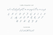 Greek Font Lukara Pro Script, a Script Font by Greek fonts by nantia.co (Thumbnail 2 of 8)