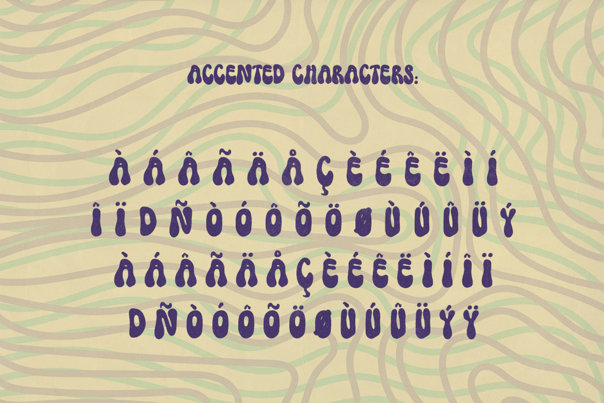 Chubby Flower - Playful & Cute Font, a Font by Deeezy (Photo 5 of 6)