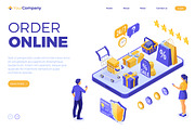 Online Internet Shopping Delivery, a Person Illustration by TAlex (Thumbnail 5 of 6)
