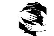 mental health awareness silhouettes, an Illustration by Amazin_art (Thumbnail 42 of 46)