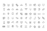 Technologies Vector Outline Icons, an Outline Icon by Tettygreen (Thumbnail 3 of 5)