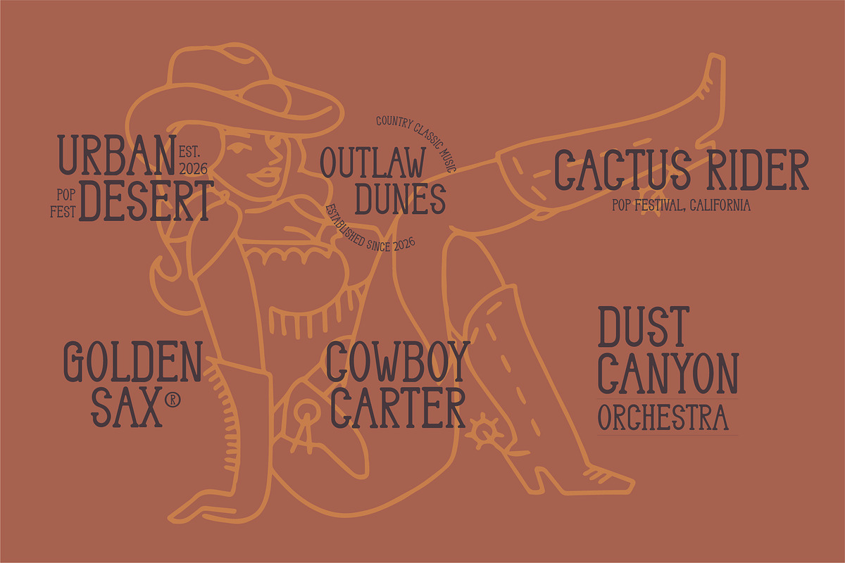 Canyonell - Country Display Typeface, a Serif Font by riff.type (Photo 8 of 10)