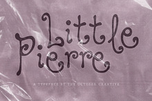Little Pierre Curly Handwritten Font
