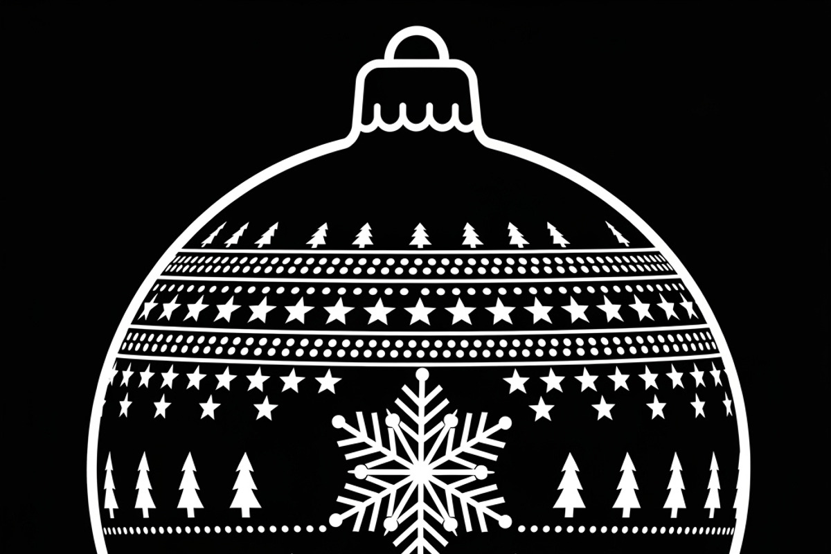 Festive Ornament Pack, an Illustration by musafir_fashion (Photo 17 of 21)