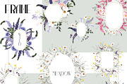 Wild Garden. Watercolor wildflowers., an Object Illustration by ma_i_vi (Thumbnail 6 of 11)