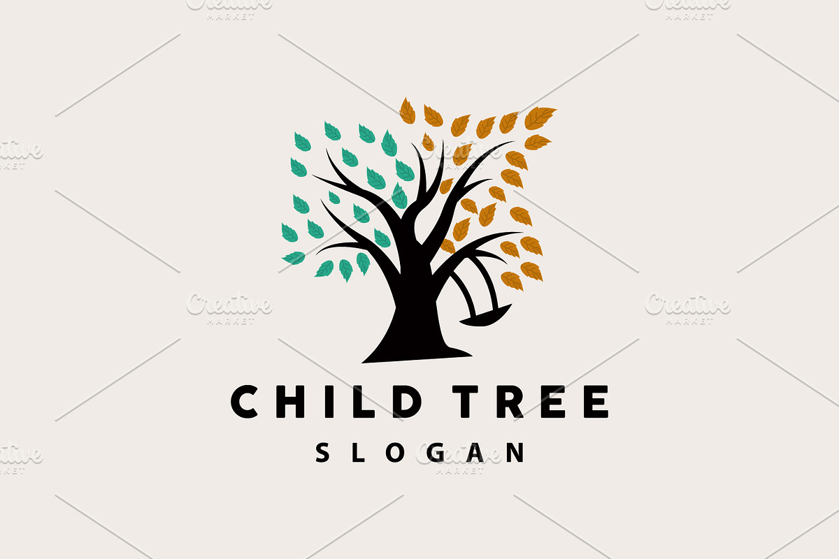 Tree Logo, Educational Playground, a Branding & Logo Template by Maylianaw28