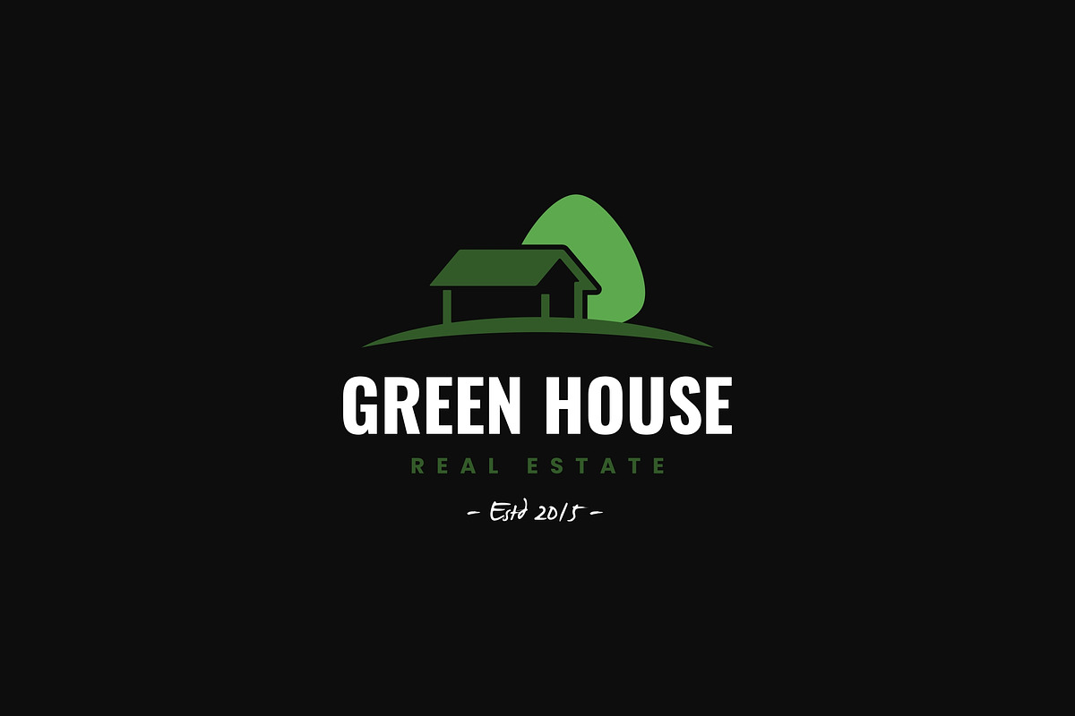 Green House Logo, a Branding & Logo Template by zuhudsgn (Photo 2 of 3)