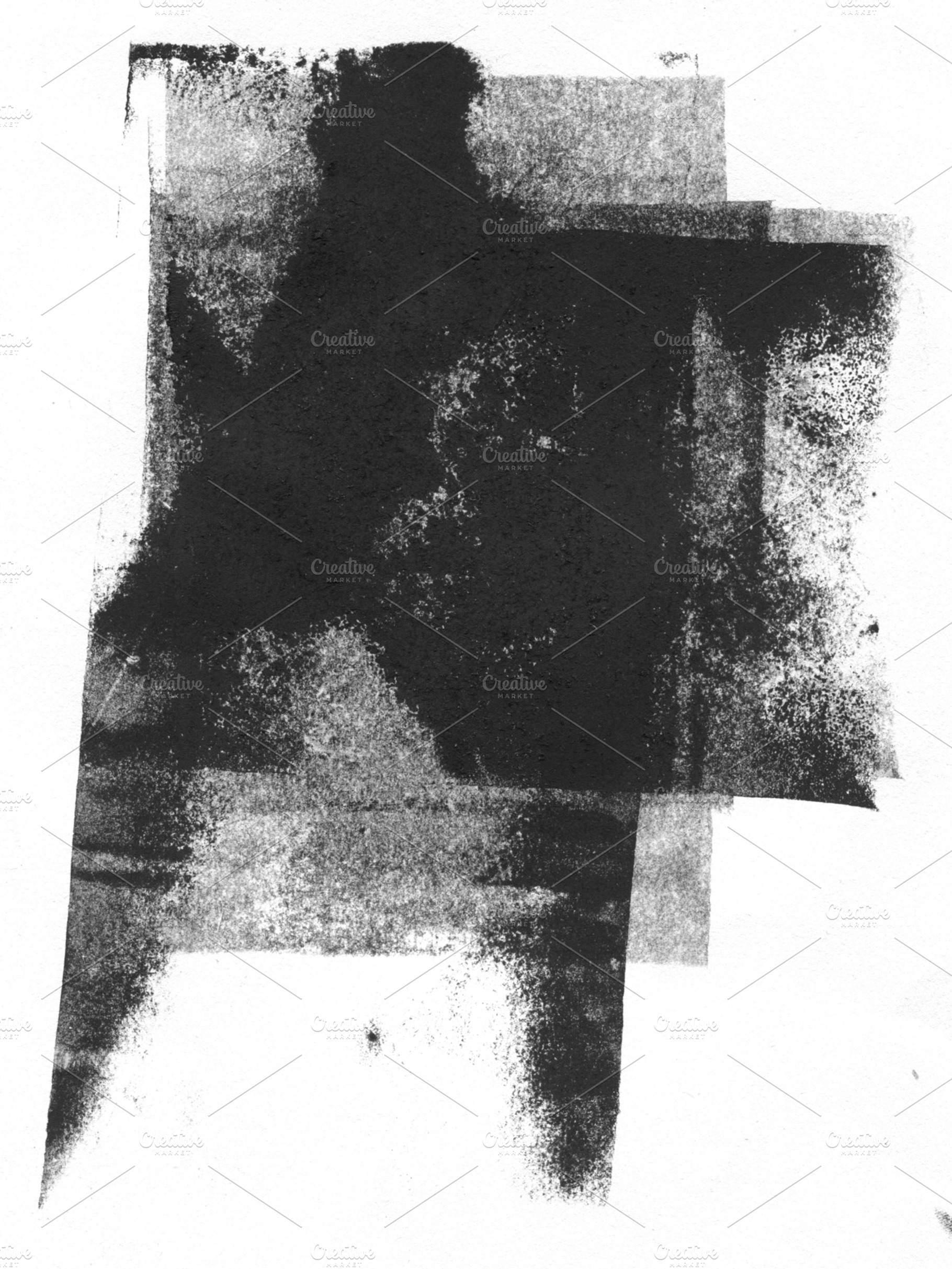Rolled ink textures containing letterpress, ink, and print, an Abstract Photo by Itsmesimon