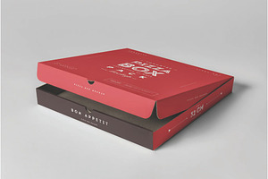 32 Open Pizza Box Mockup, a Packaging Mockup by DesignRushMarket