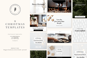 Bright Christmas Social Bundle