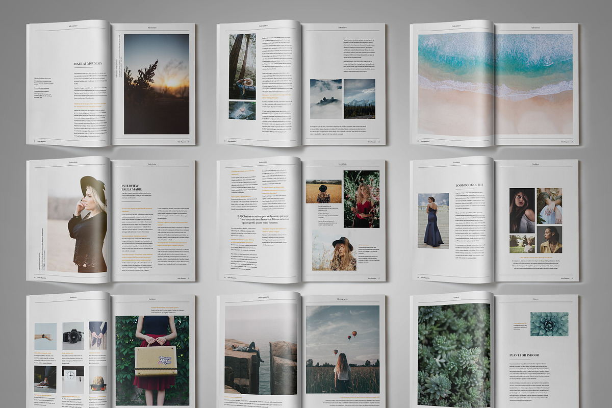 Giola Magazine (2017 Edition), a Magazine Template by Bokuto (Photo 6 of 8)