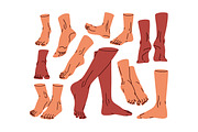 Human bare foot, legs set, a Person Illustration by Good Studio (Thumbnail 3 of 3)
