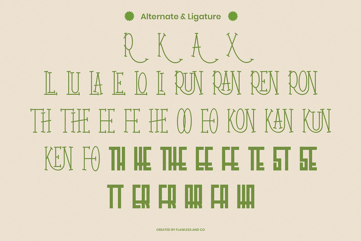 Morthano - Playfull Combination, a Sans Serif Font by Flawless And Co (Photo 10 of 10)