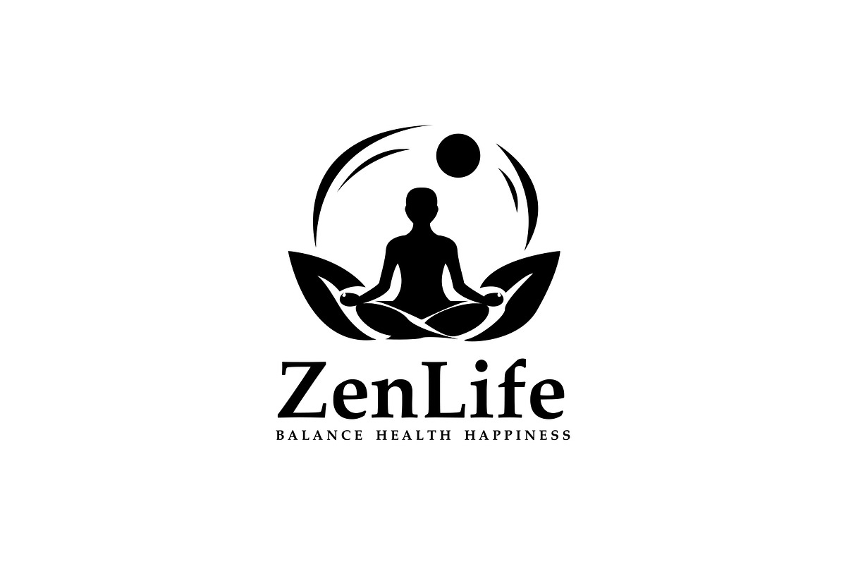 ZenLife Wellness Logo Template, a Branding & Logo Template by SANB (Photo 3 of 3)