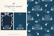 Whimsical Set Cozy Christmas, a Seasonal Illustration by ViktoriyaD (Thumbnail 18 of 20)