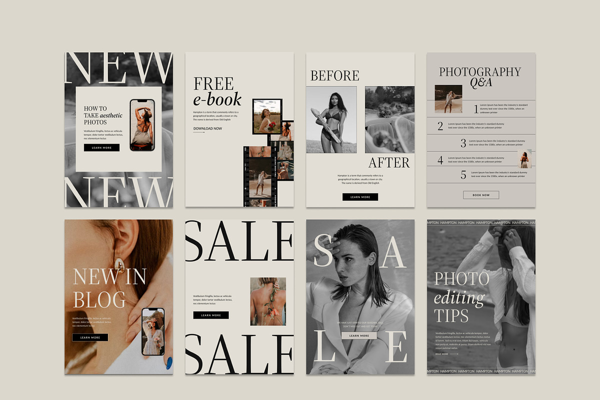 Hampton | Showit & Canva Bundle, a Landing Page Template by Lavinia Visuals (Photo 8 of 10)
