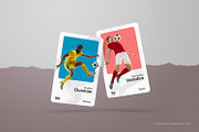 Trading Card Mockups, a Print Template by artimasa (Thumbnail 4 of 7)