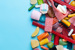 Colorful assortment of candies, a Food & Drink Photo by etorres69