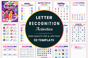 Letter Recognition Activities