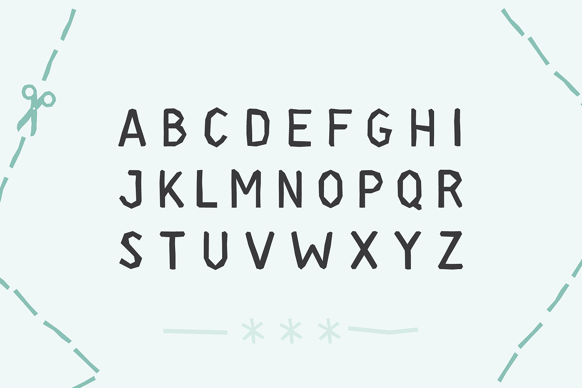 Vintii font preview 2