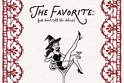 Martini Witch Clipart, Halloween, an Object Illustration by The October Creative (Thumbnail 5 of 6)
