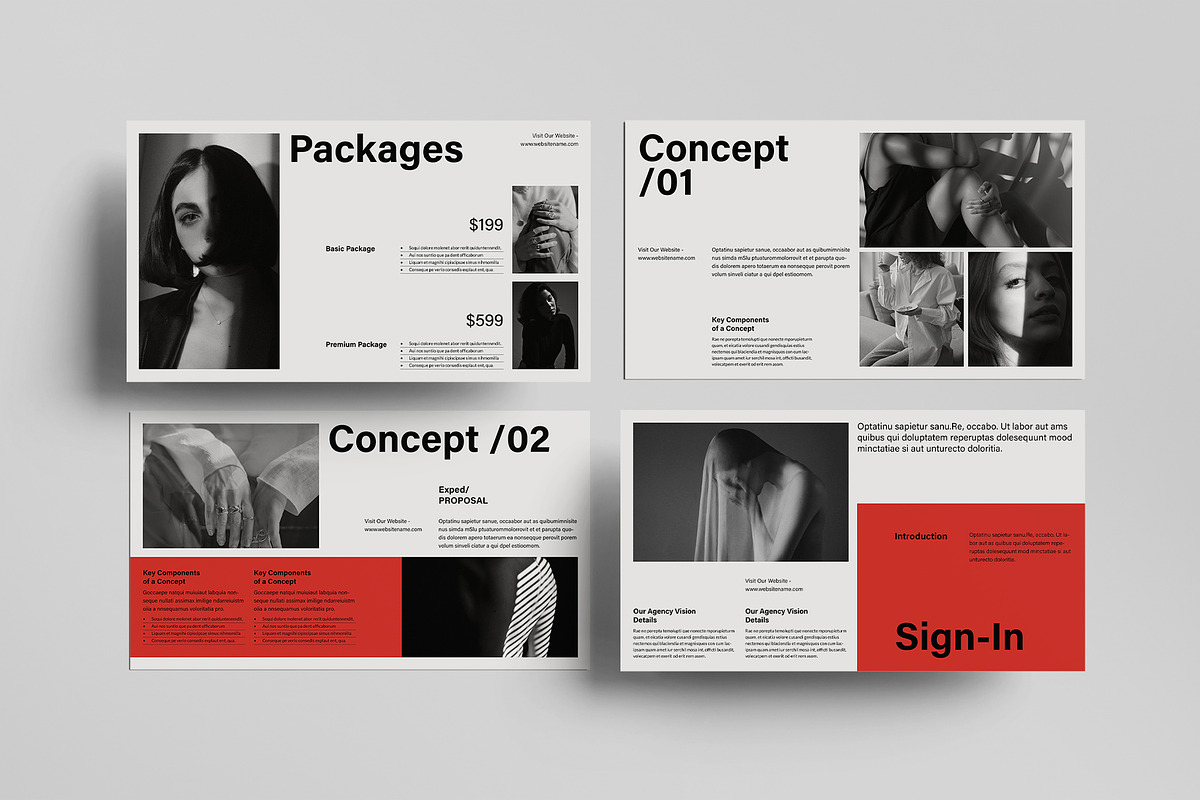 Proposal Presentation Template, a Presentation Template by DesignCrest (Photo 10 of 14)