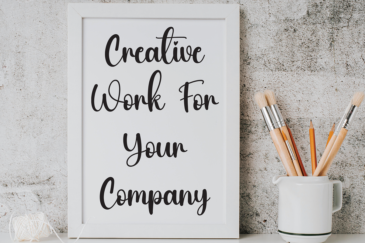 Ballimore | Script Font, a Script Font by Scratchones (Photo 8 of 8)