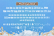 Milky Quaker - Playful Display Font, a Font by Almarkhatype (Thumbnail 9 of 10)