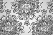 30 Henna/Mehndi Designs (Vector), an Object Graphic by BIOWORKZ (Thumbnail 2 of 5)
