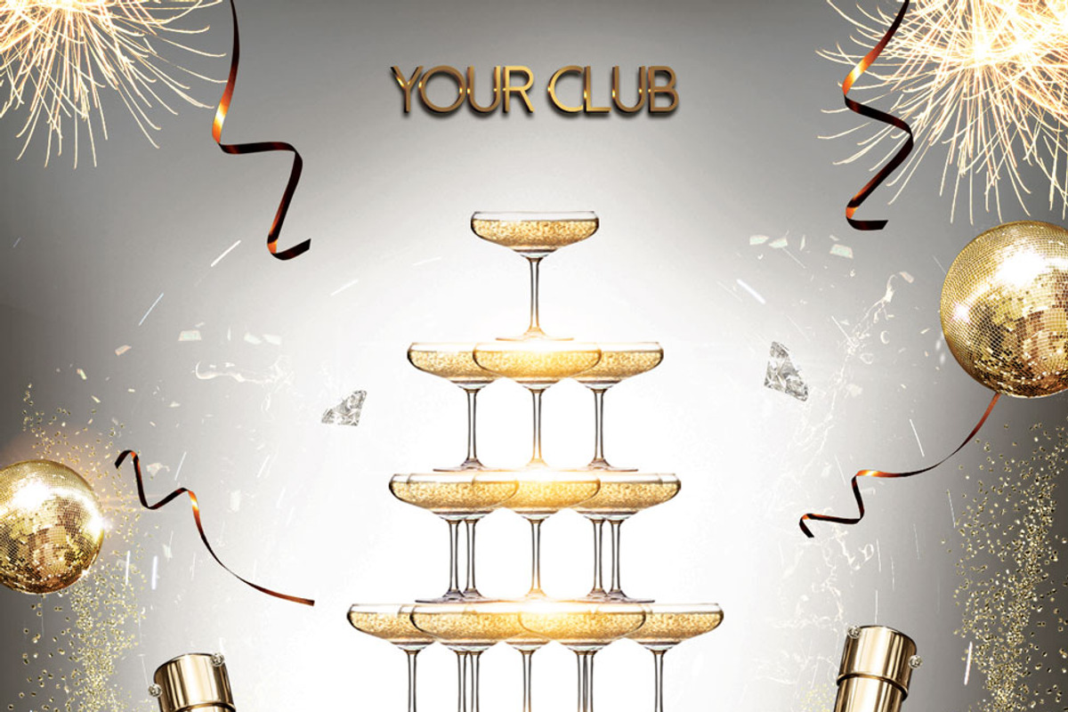 New Year's Eve Party Flyer, a Flyer Template by Artolus (Photo 5 of 5)