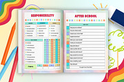 2026 Kids Chore Charts, a Stationery Template by Designmela01 (Thumbnail 6 of 8)
