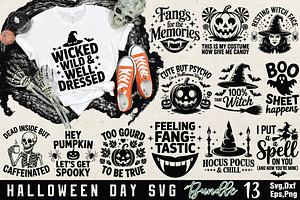 Halloween Day SVG Bundle, an Object Graphic by DollarSmart