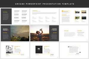 Arcane Powerpoint Presentation