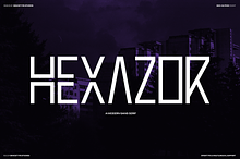 Hexazor | Modern Sans Serif