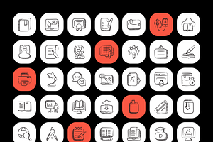 Elearning Icon Set