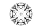 Modern Black and White Mandala Pack, a Decorative Illustration by NJ Himel (Thumbnail 14 of 101)