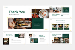 Cafe Presentation Template Slides, a Presentation Template by Antstheme