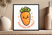 Funny,Rooting For You Sticker PNG, an Illustration by DreamCafeArt (Thumbnail 6 of 7)