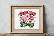 Feeling Lucky Valentine's Day Png, an Illustration by Creative Art (Thumbnail 5 of 6)