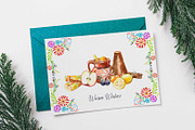 Mexican Ponche Clip Art Watercolor, a Food Illustration by CpandoShop (Thumbnail 4 of 6)